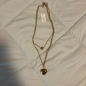 Gold Heart Necklace